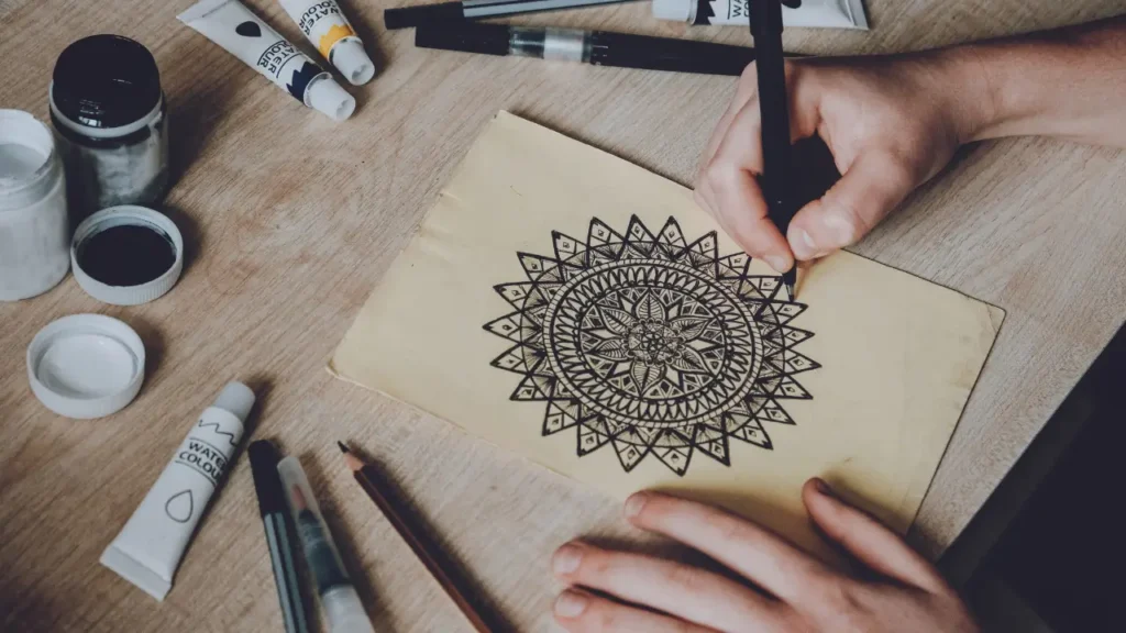criar sua mandala