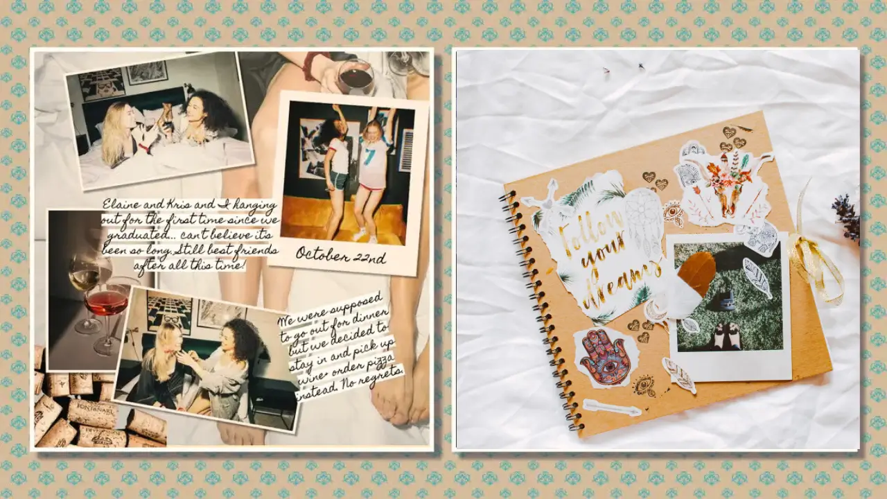 scrapbook digital ou manual