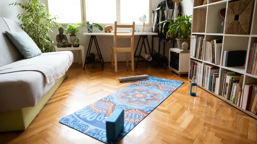 yoga em casa