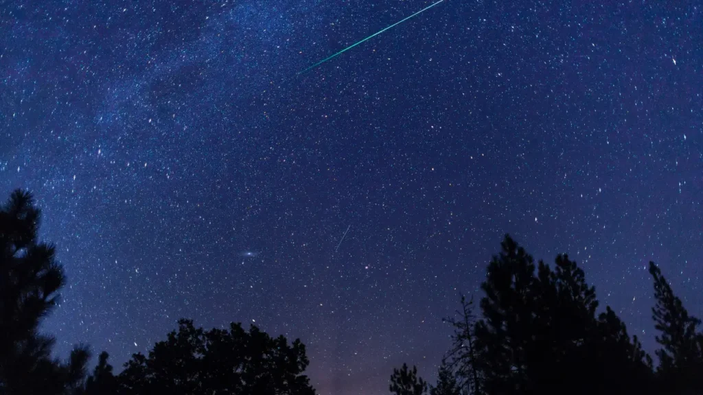 chuva de meteoros perseidas
