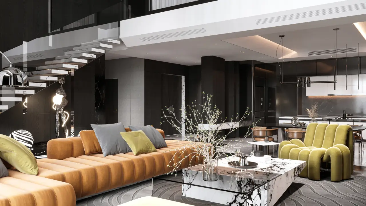 cores na decoração moderna