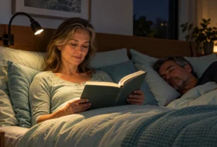 qual luminária usar para ler na cama